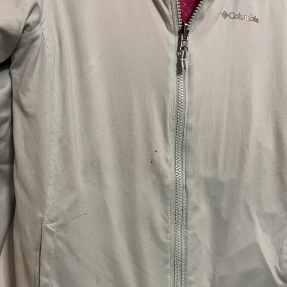 Columbia Reversible 2in1 Windbreaker/Jacket Girl S - Picture 6 of 6
